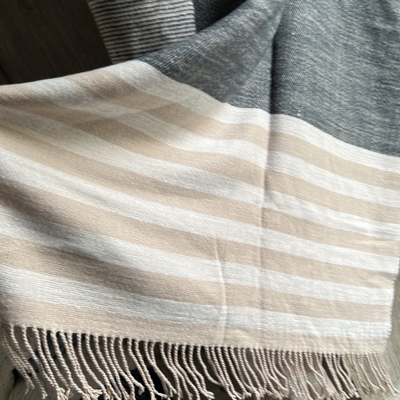 Neutral-colored scarf. - Picture 3 of 4